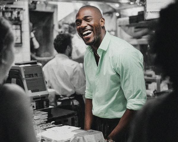 Restaurant director of operations reviewing multiple locations